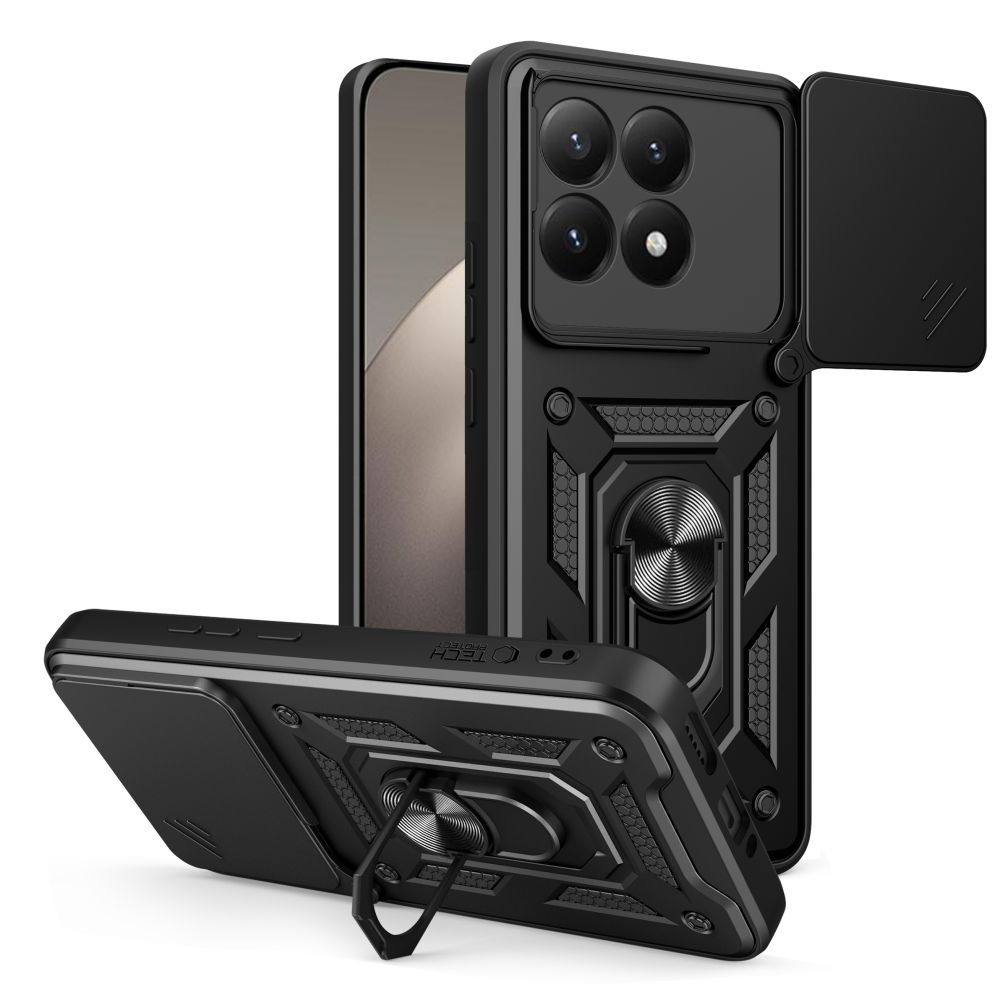 Tech-Protect CamShield Pro dėklas Xiaomi 15T juodas