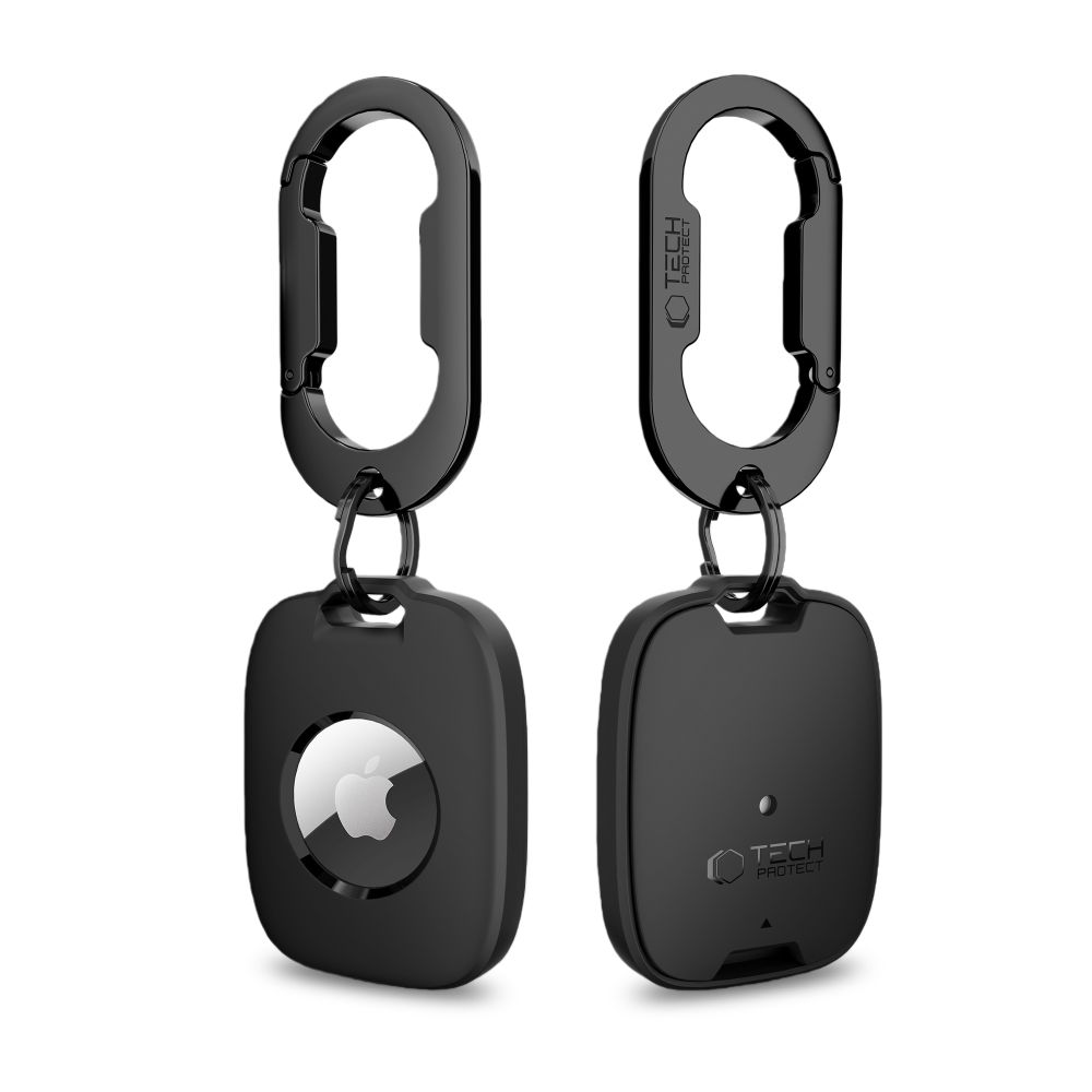Tech-Protect Velar deklas Apple AirTag 1 / 2 - Juodas