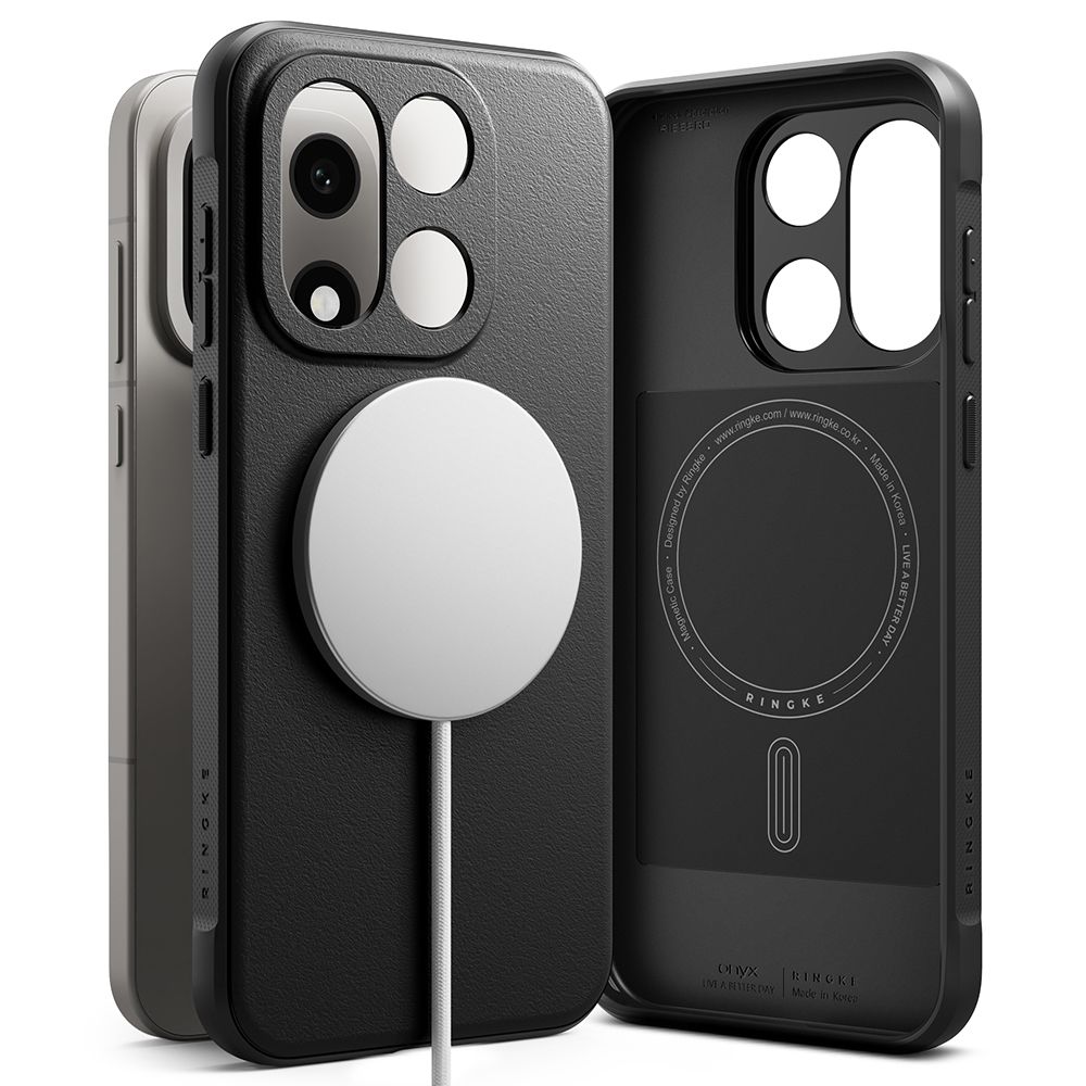 Магнитный чехол Ringke Onyx MagSafe для OnePlus 15 - чёрный