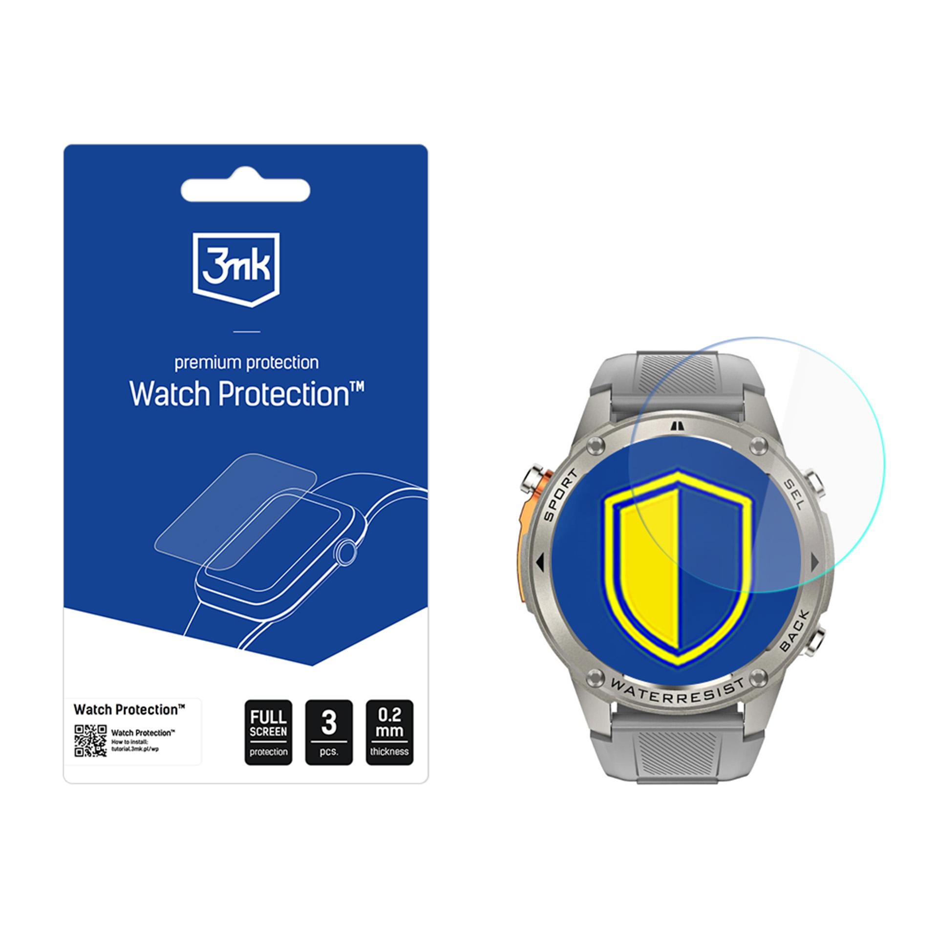 3mk Watch Protection FlexibleGlass Гибридное стекло для Alligator Watch GPS
