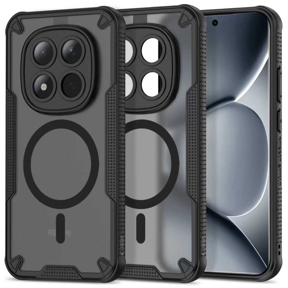Tech-Protect Rugged Shield MagSafe case for Xiaomi Poco M8 Pro / Xiaomi Redmi Note 15 Pro+ 5G - black