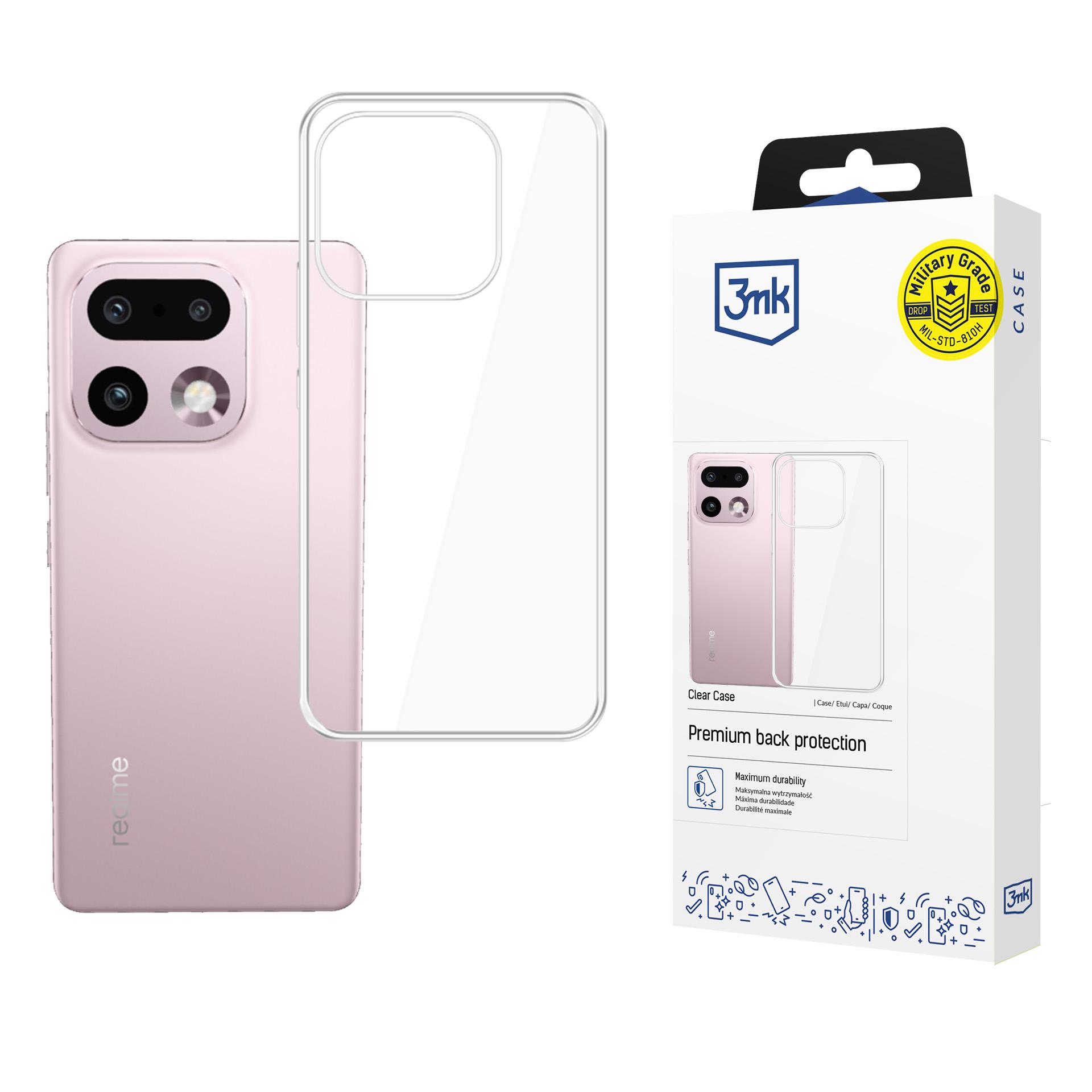 3mk skaidrus dėklas Realme 16 Pro+ 5G permatomas