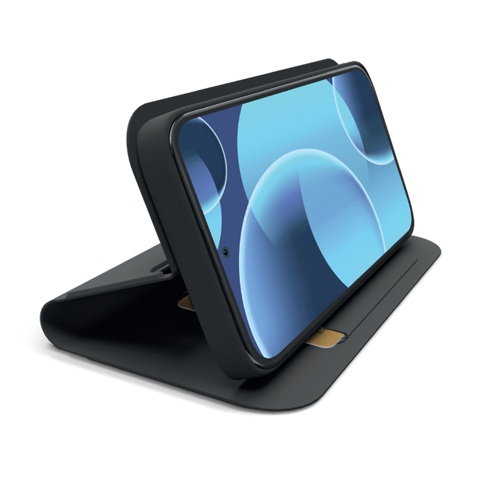 SBS Wallet Smooth dėklas Xiaomi 17 Pro Max su atvartu juodas