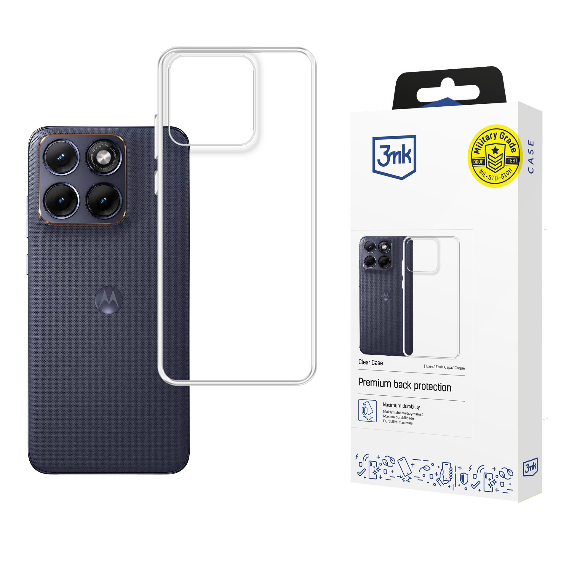 Прозрачный чехол 3mk Clear Case для Motorola Edge 70 Fusion