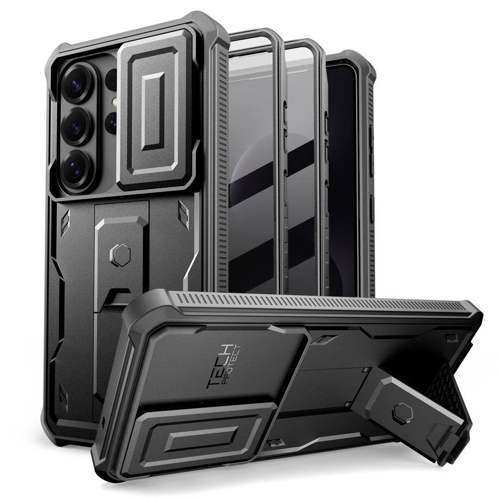 Tech-Protect Kevlar Cam+ чехол для Samsung Galaxy S26 Ultra чёрный