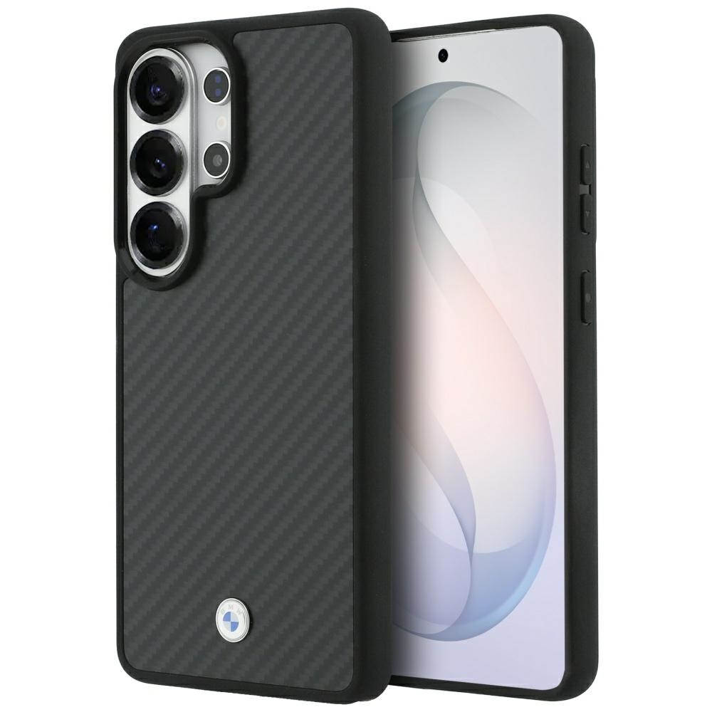 BMW Sign Magnetic Carbon Fiber чехол MagSafe для Samsung Galaxy S26 Ultra чёрный