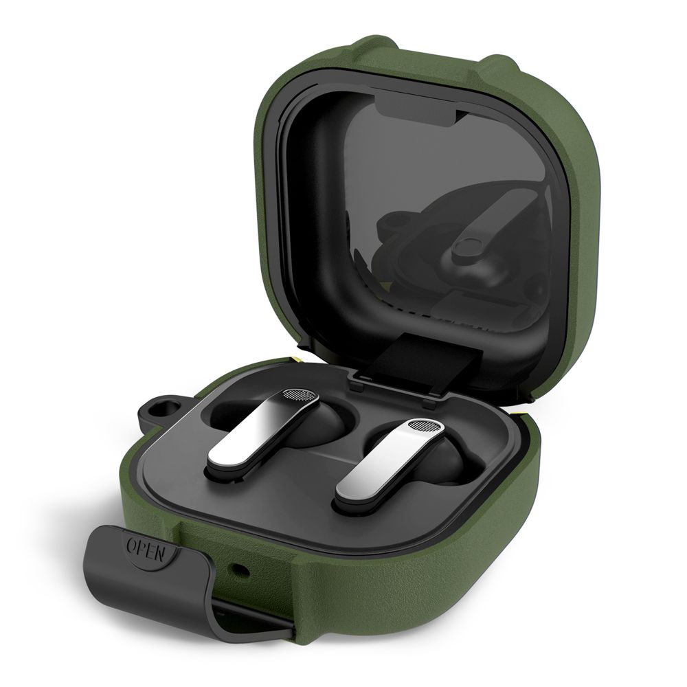 Tech-Protect Slim Hook Case for Samsung Galaxy Buds 4 / 4 Pro - Green