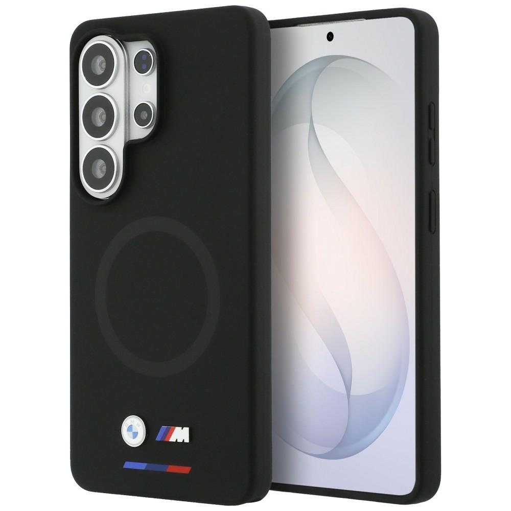 Силиконовый чехол BMW M MagSafe для Samsung Galaxy S26 Ultra, чёрный