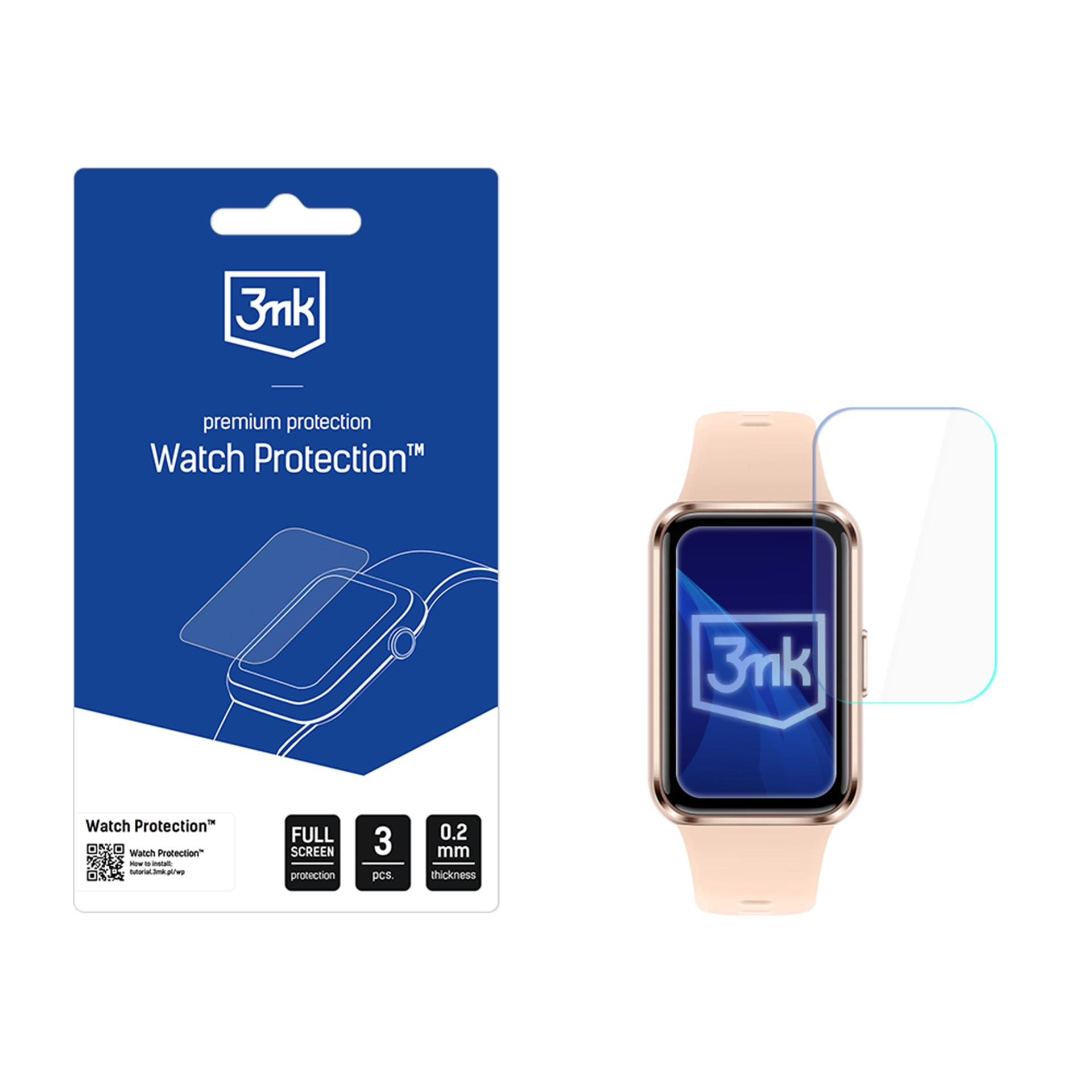 Защитная плёнка 3mk Watch Protection ARC для смарт-часов Huawei Band 11