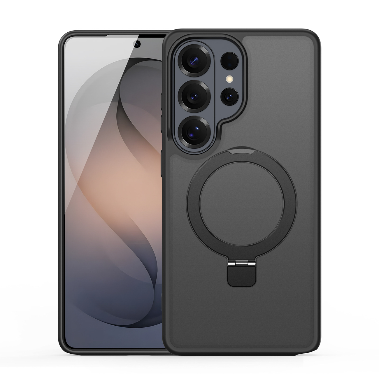 Чехол Dux Ducis Yind магнитная подставка Samsung S948 S26 Ultra черный