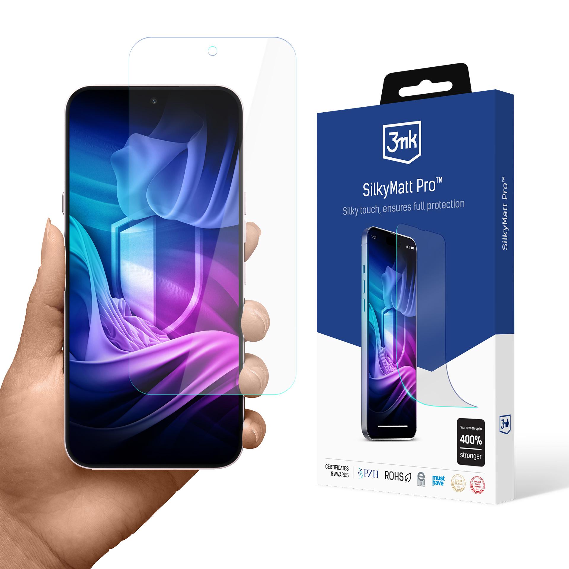 3mk Silky Matt Pro matinė plėvelė, skirta Nothing Phone (4a)