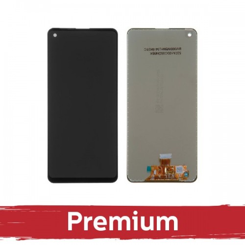 LCD Display Compatible With Samsung A217 A21s Black OEM