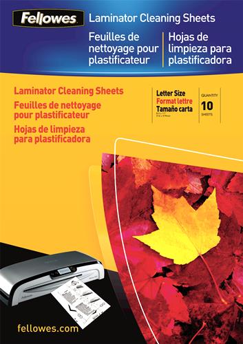 Fellowes laminatoriaus valymo lakštai 10vnt