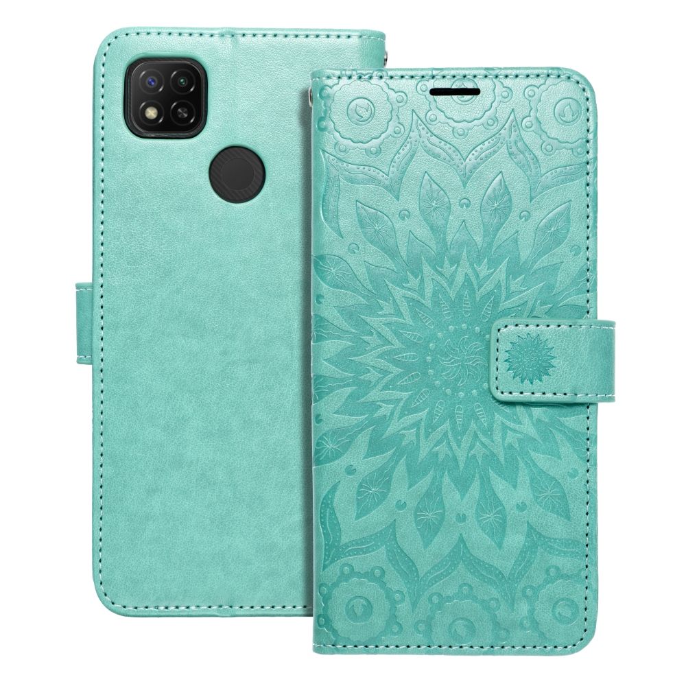 Flip case for Xiaomi Redmi 9C / 9C NFC Mezzo Book mandala green