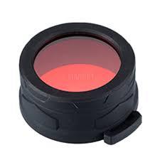 Nitecore žibintuvėlio priedas raudonas filtras MH40GTR NFR70