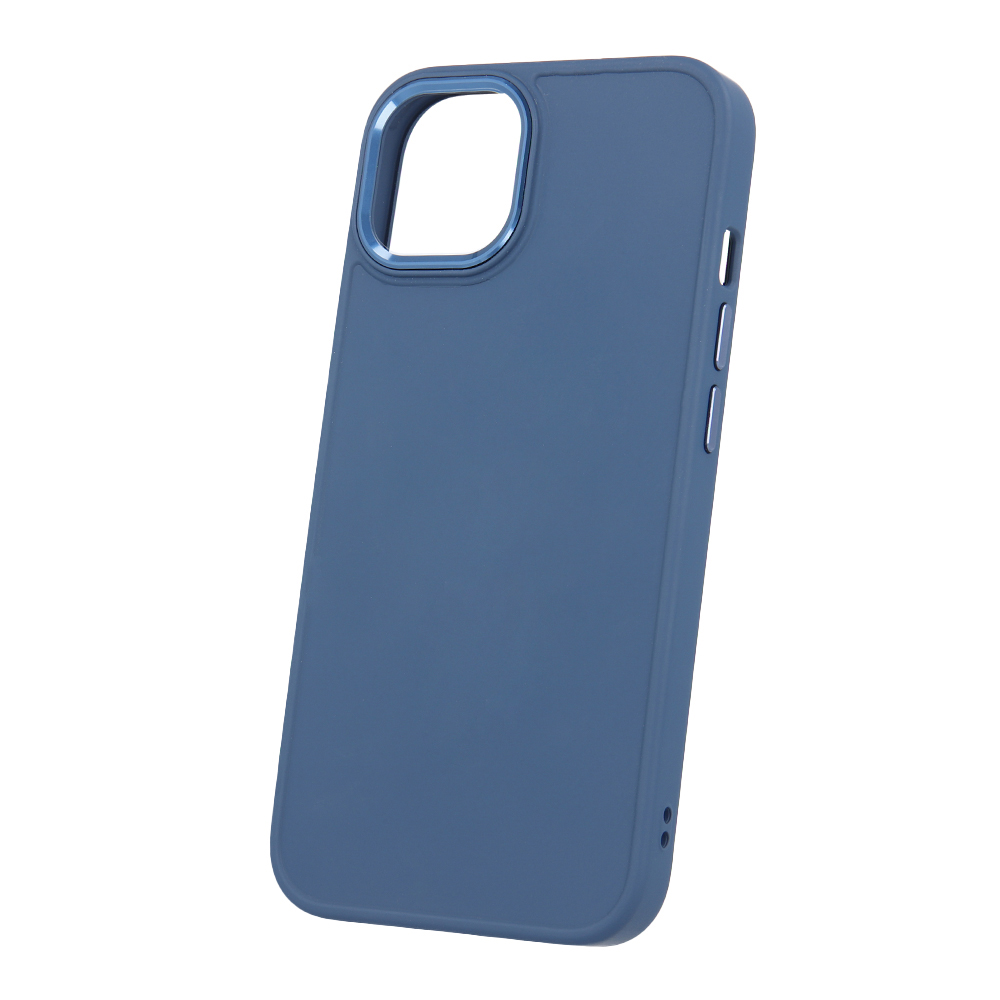 Satin dėklas telefonui Samsung Galaxy S24 Plus tamsiai mėlynas