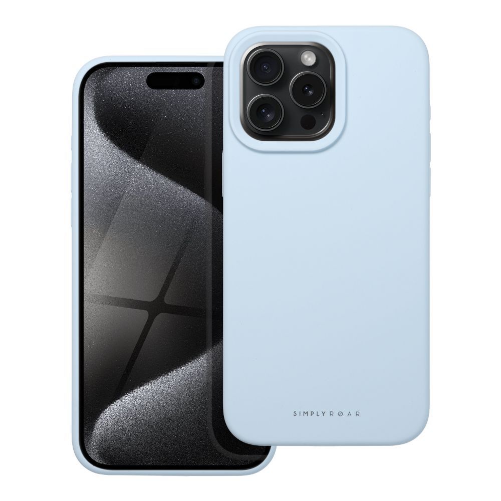 ROAR чехол CLOUD SKIN для IPHONE 15 Pro Max светло-синий
