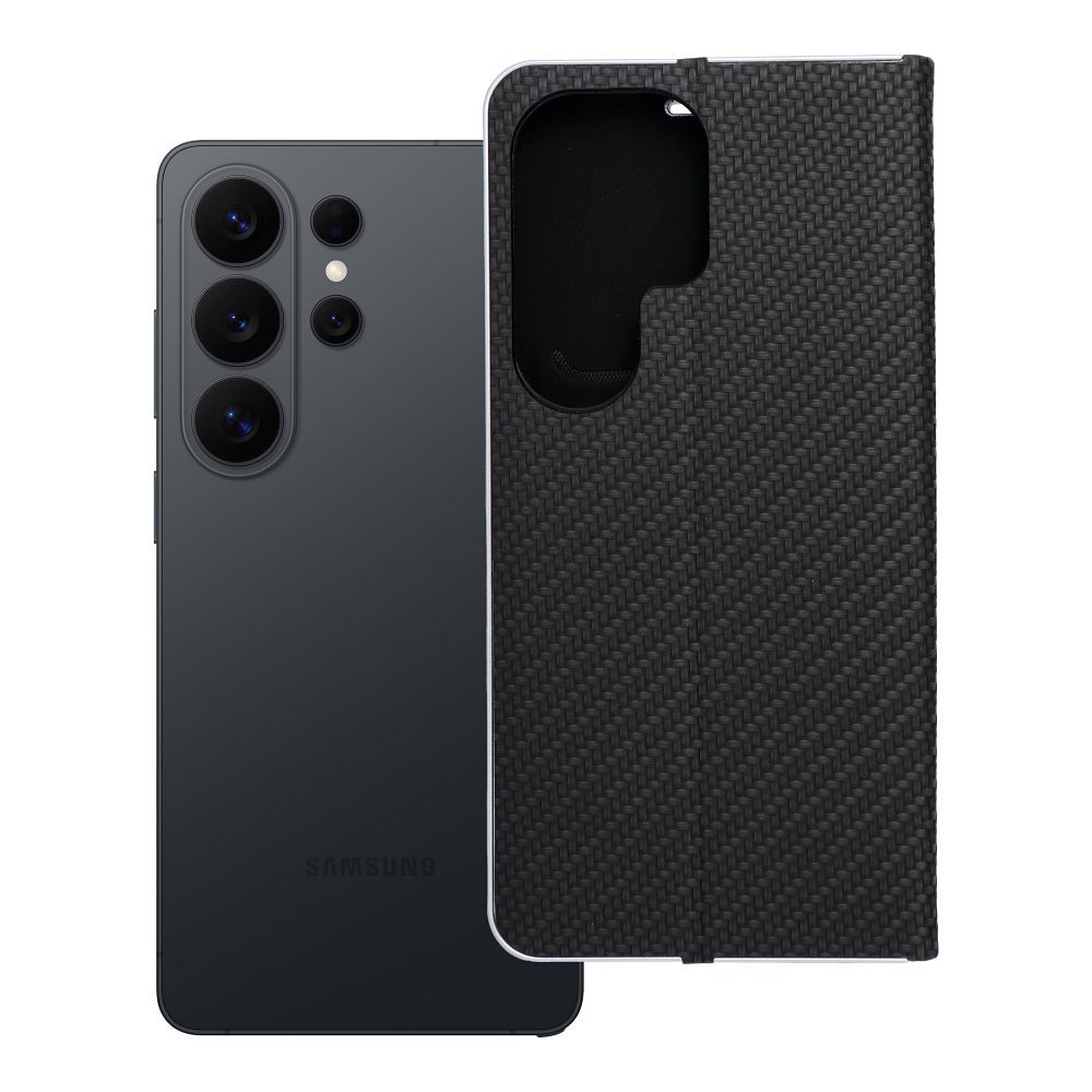 Чехол-книжка Samsung S26 ULTRA Luna Book Carbon черный