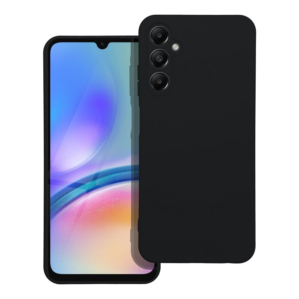 Silikoninis dėklas telefonui SAMSUNG A05S juodas