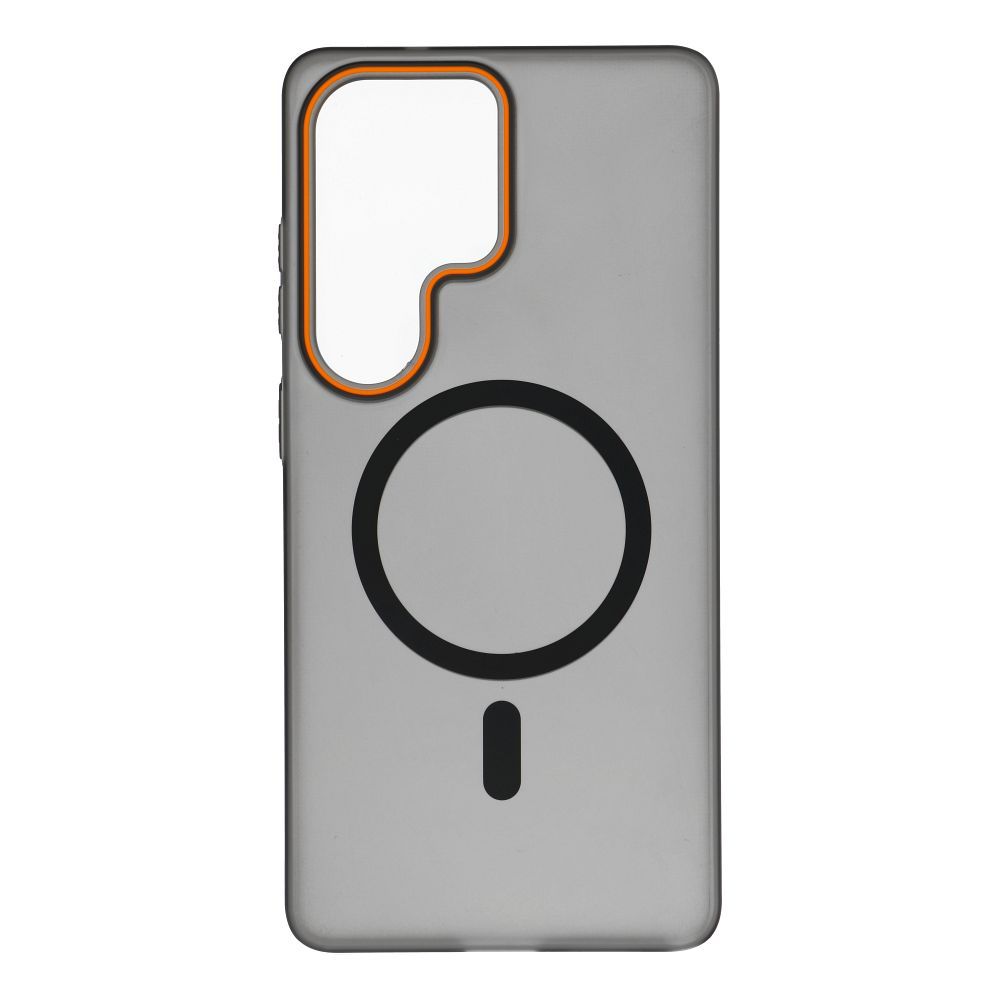 Dėklas GO ORANGE (MagSafe) SAMSUNG S948 S26 Ultra juodas