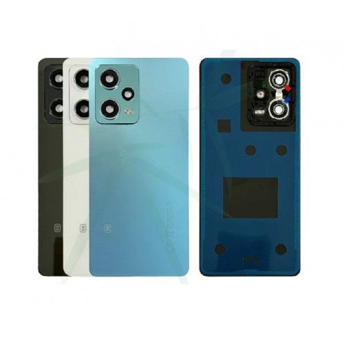 Galinis dangtelis Xiaomi Redmi Note 12 Pro 5G / Onyx Black / (su kameros stikliuku) HQ