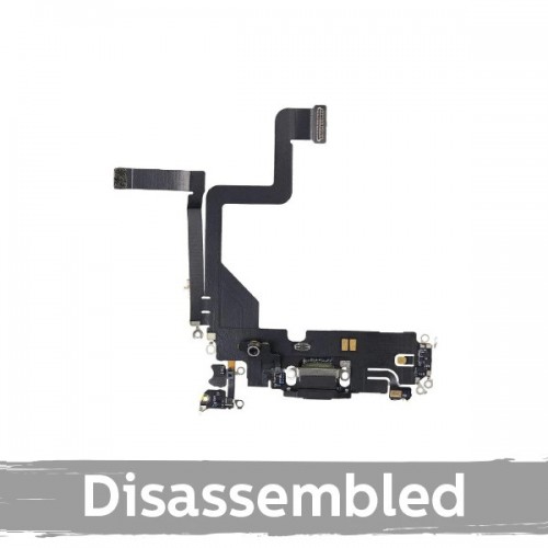 Charging Port Compatible With iPhone 14 Pro with flex / Purple / (100% original / disassembled)