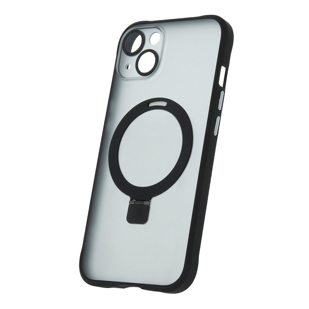 Magnetinis dėklas telefonui iPhone 15 Pro Max 6,7" juodas