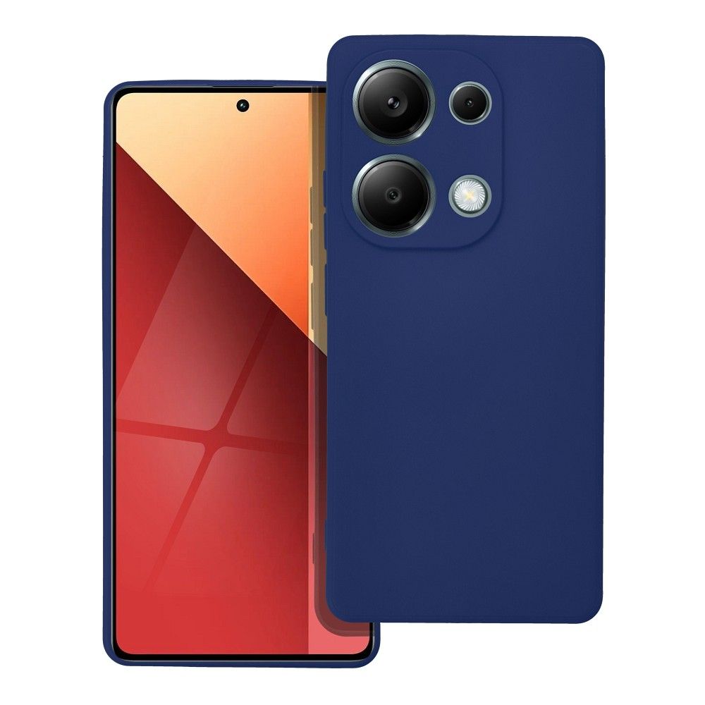 Чехол для Xiaomi Redmi Note 13 PRO 4G Soft тёмно-синий