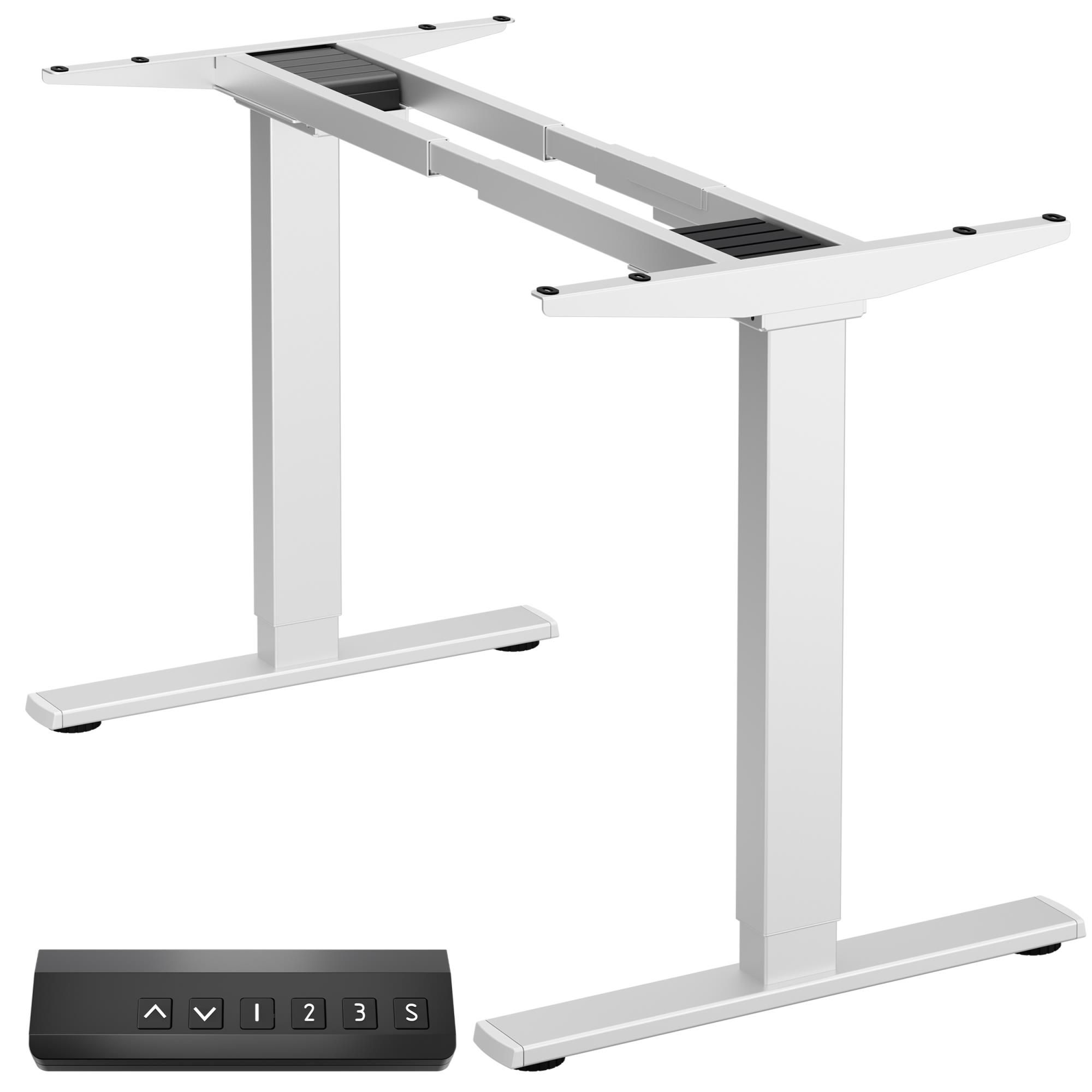 Onkron CDF222E-W motorised desk frame white