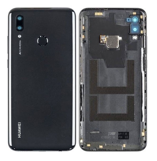 Задняя крышка для Huawei P Smart 2019 Midnight Black оригинал (б/у Grade B)