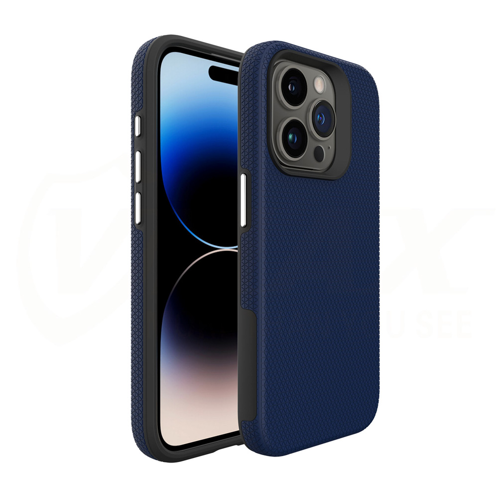 "Vmax" trikampis dėklas "iPhone 16 Plus" 6,7" tamsiai mėlynas