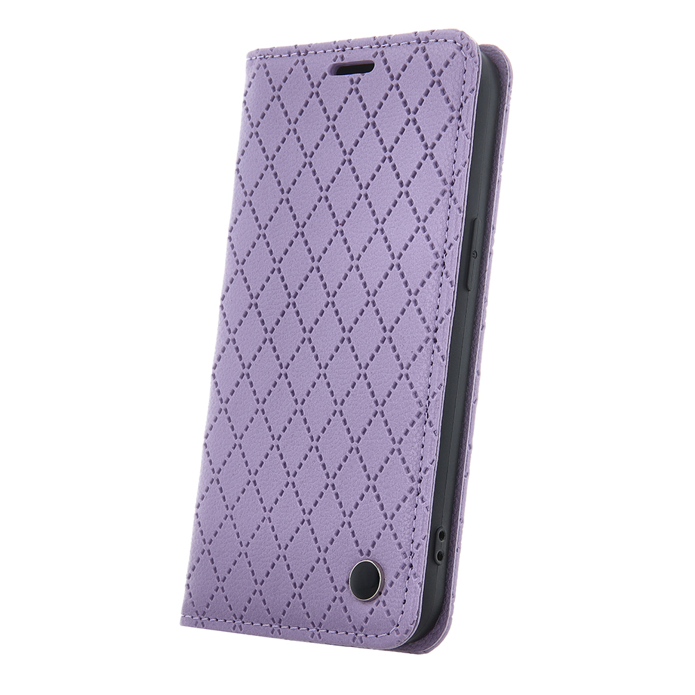 Smart Caro dėklas telefonui Samsung Galaxy A16 4G / A16 5G violetinis