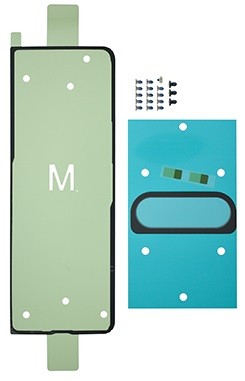 Lipdukų rinkinys galiniam dangteliui Samsung F926 Z Fold3 5G originalus (techninės priežiūros paketas)