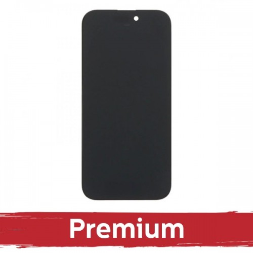 LCD дисплей совместимый с iPhone 16 Pro чёрный / 100% оригинал / (+ Proximity Sensor Flex)
