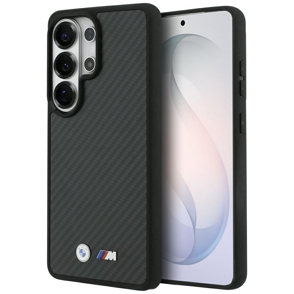 BMW M Kevlar Logo чехол MagSafe для Samsung Galaxy S26 Ultra чёрный