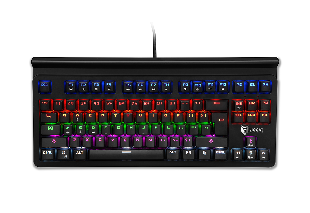 Liocat gaming klaviatūra KX 365+ C mechanical qwerty outemu mėlynas juodas