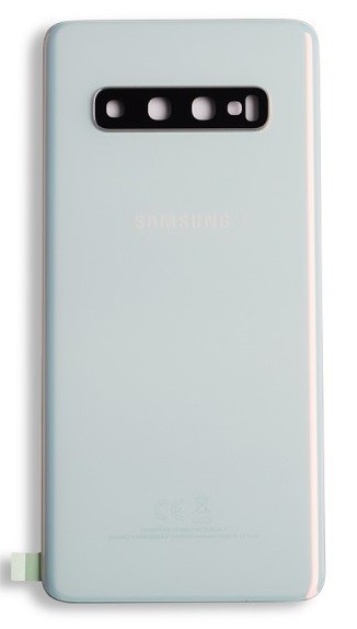 Galinis dangtelis Samsung G973 S10 Prism White originalus (naudotas, Grade A)