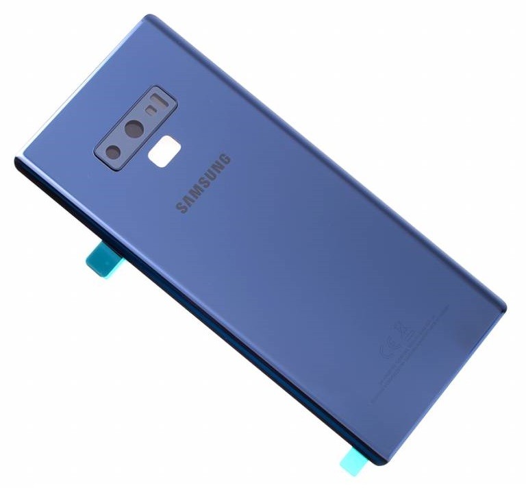 Задняя крышка для Samsung N960F Note 9 Ocean Blue оригинал (б/у Grade C)