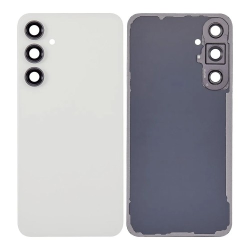 Galinis dangtelis suderinamas su Samsung S731 S25 FE / White / (su kameros objektyvu) OEM