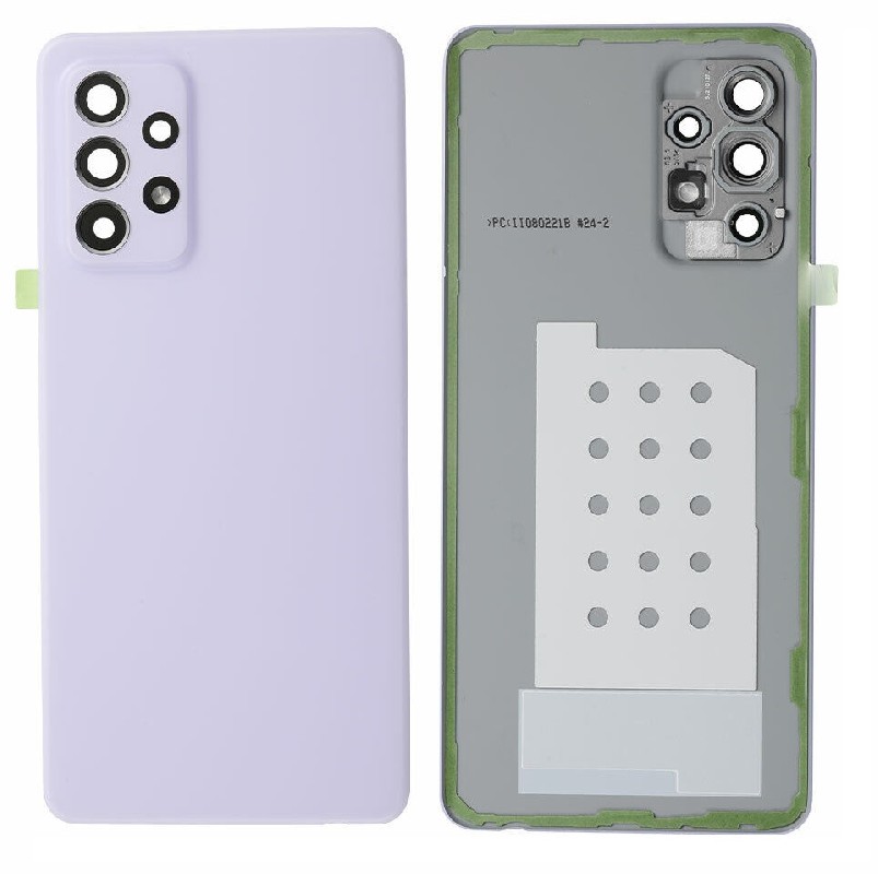 Galinis dangtelis Samsung A525/A526/A528 A52 4G/A52 5G/A52S 5G Awesome Violet originalus (naudotas, Grade B)