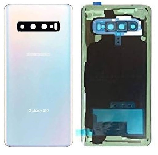 Galinis dangtelis Samsung G973 S10 Prism White originalus (naudotas, Grade C)