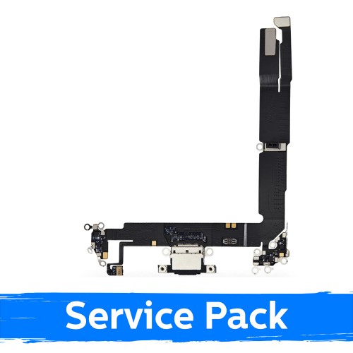 Разъём зарядки совместимый с Apple iPhone 16 Plus с шлейфом / зелёный / (Service Pack)