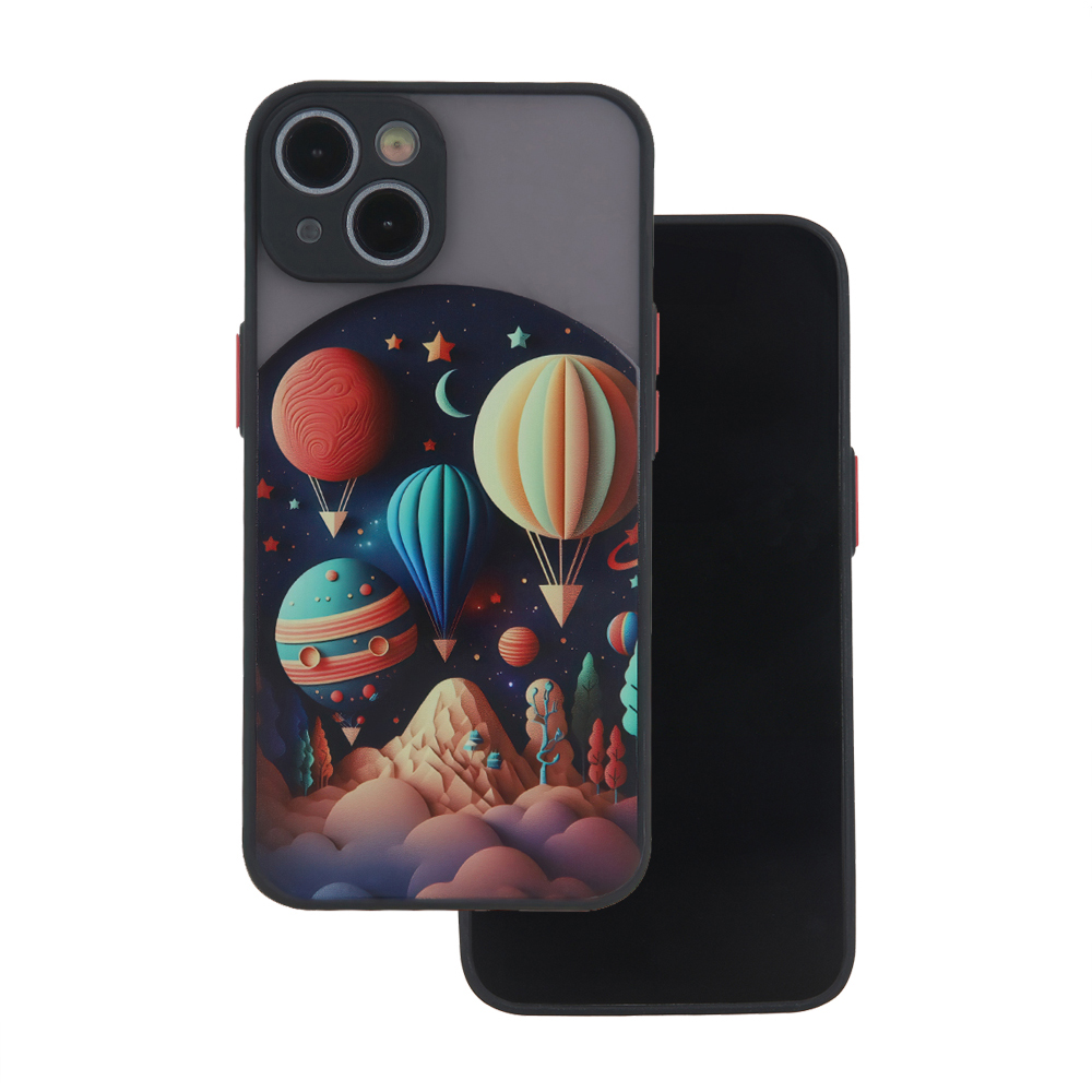 Ultra Trendy dėklas telefonui Samsung Galaxy A14 4G / A14 5G Travel juodas