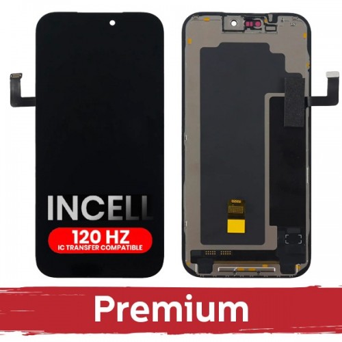 LCD Display Compatible iPhone 17 Pro Black (120Hz / INCELL / Premium) /*Removable IC*/