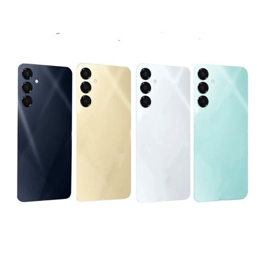 Задняя крышка для Samsung A166 A16 5G — сине-чёрный (с линзой камеры) OEM