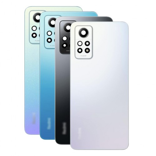 Galinis dangtelis suderinamas su Xiaomi Redmi Note 12 Pro 4G grafito pilka (su kameros objektyvu) OEM