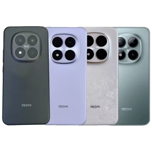 Задняя крышка для Xiaomi Redmi Note 15 Pro+ 4G — чёрный (с линзой камеры) OEM