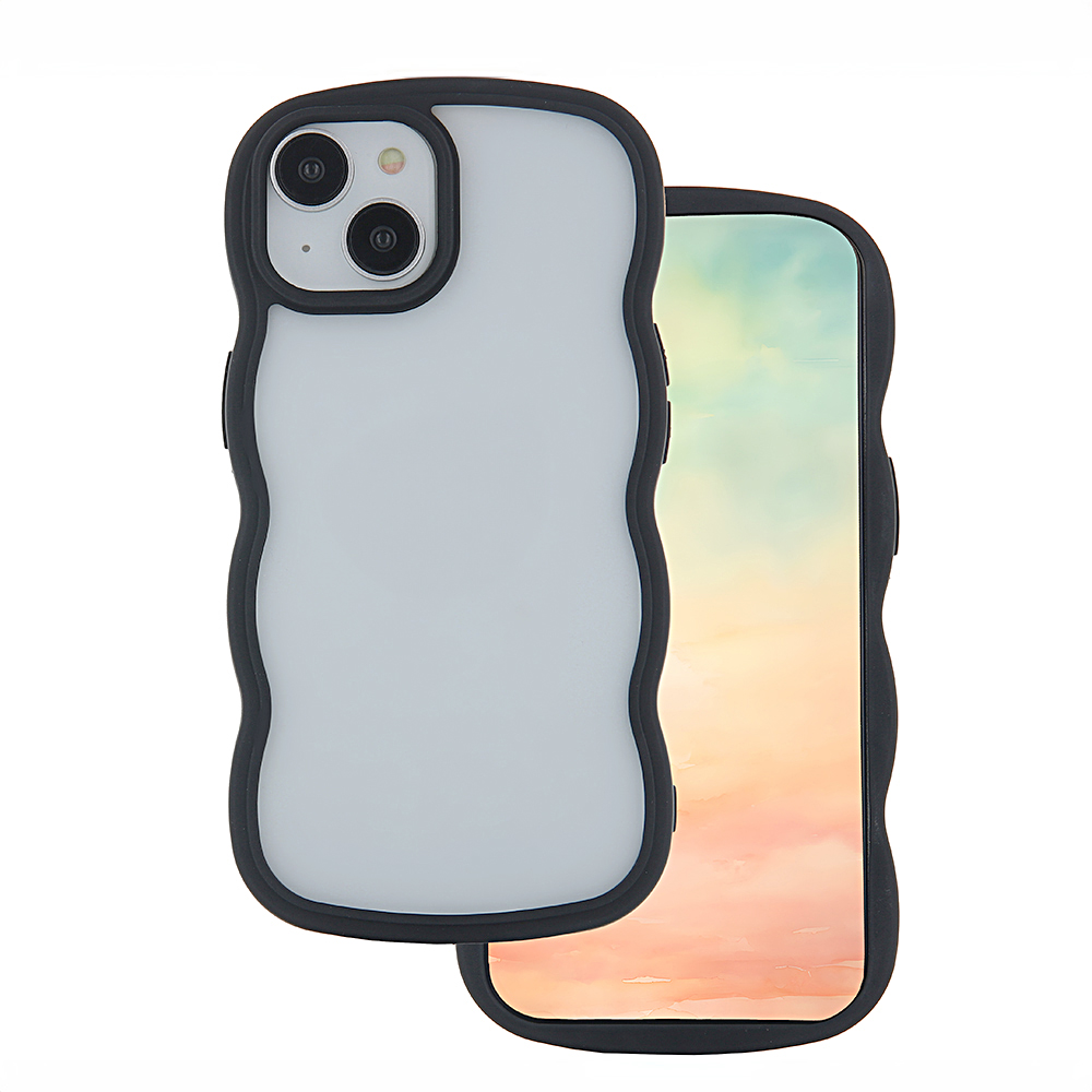 Wave dėklas telefonui iPhone 15 6,1" juodas