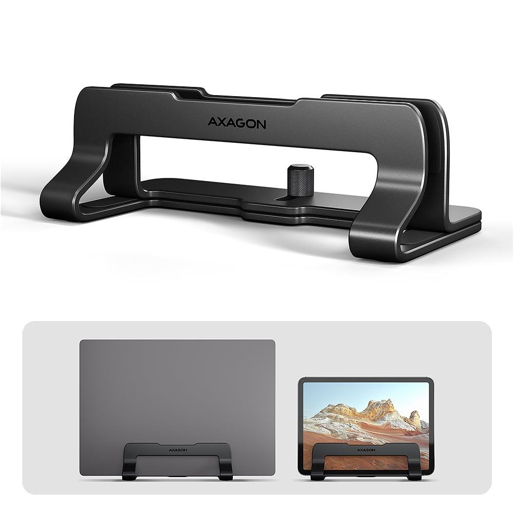 Axagon STND-VB Vertical Aluminum Notebook Stand 10"-17.3"
