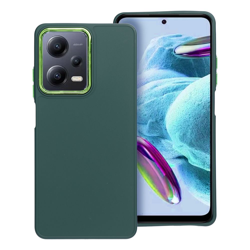 FRAME dėklas telefonui XIAOMI Redmi Note 12 Pro 5G žalias